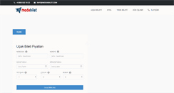 Desktop Screenshot of modabilet.com